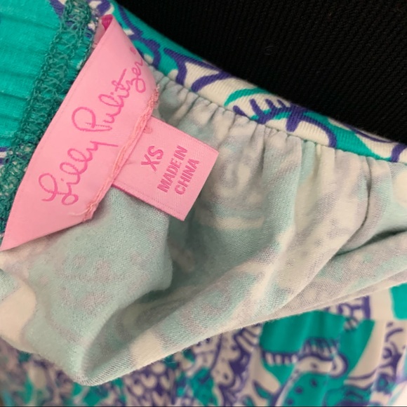 Lilly Pulitzer Strapless Holbrook Montauk Maxi Dress XS - Picture 8 of 8